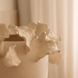The Petal Vessel in Ivory