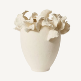 The Petal Vessel in Ivory