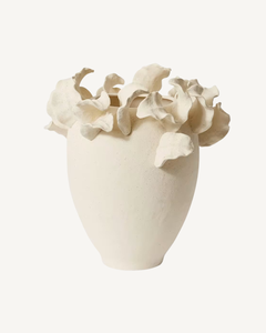 The Petal Vessel in Ivory