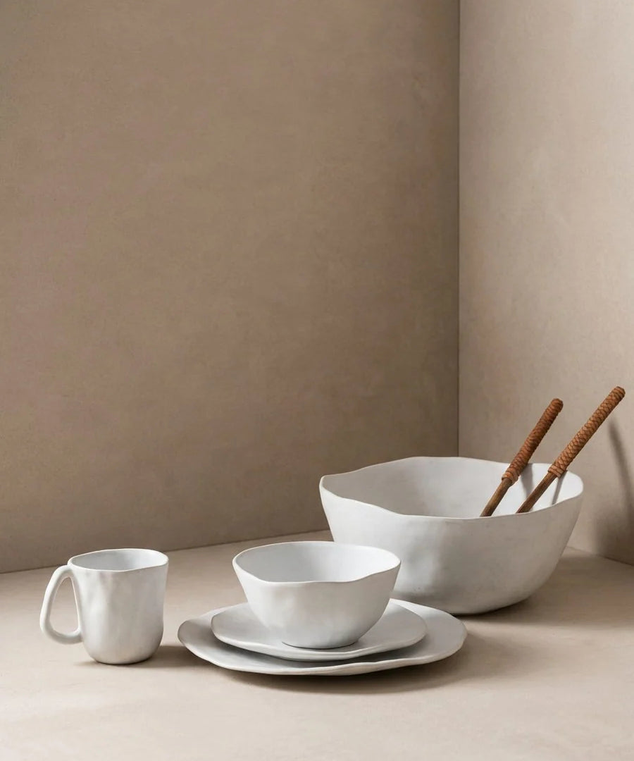 Pure Stoneware Salad Bowl
